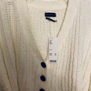UO ivory cardigan